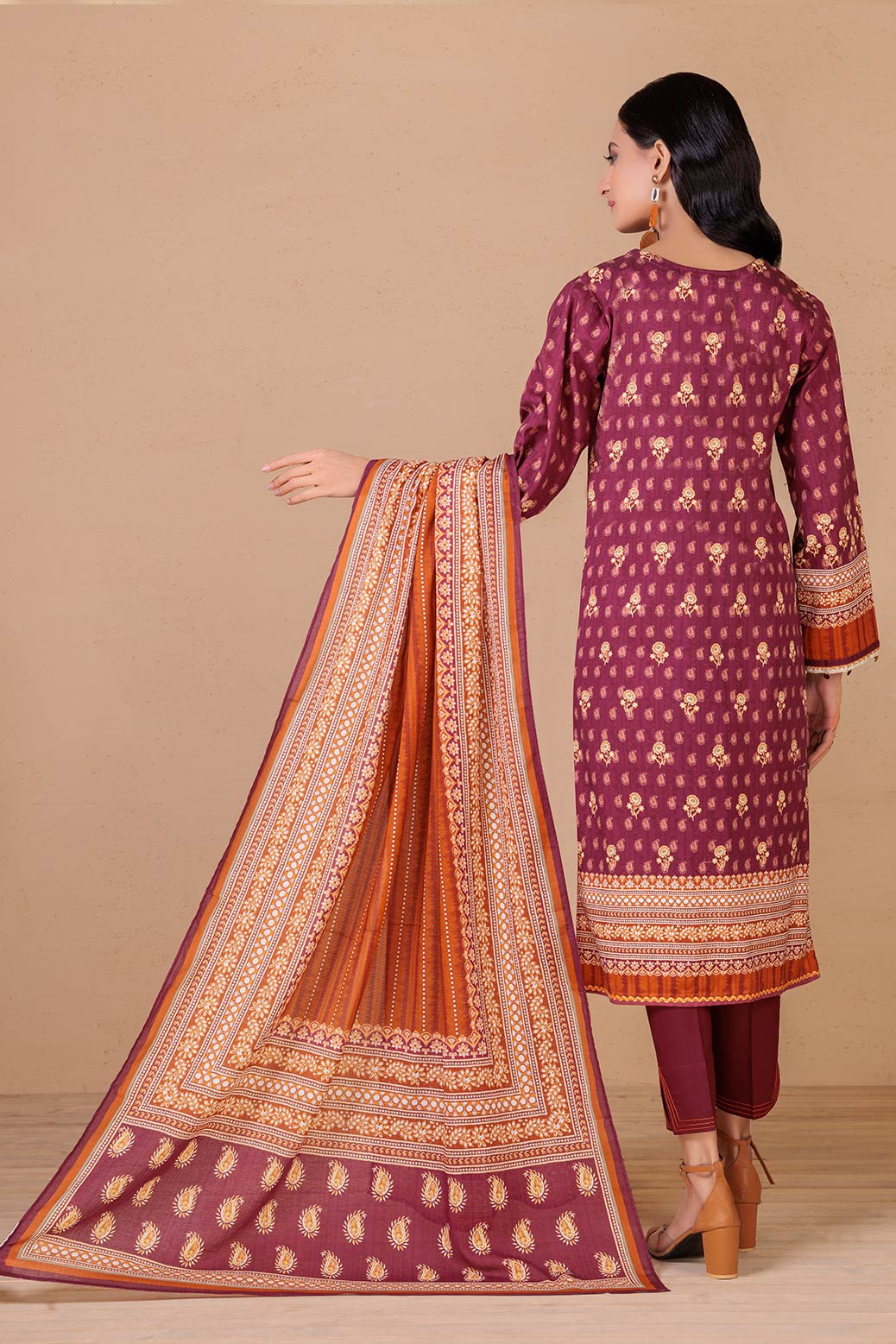 BANARSI TWIST - 3 PC (ACWT223P13)