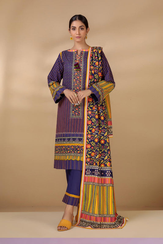 BLUE-KHADDAR-SUIT (AWO223P17)