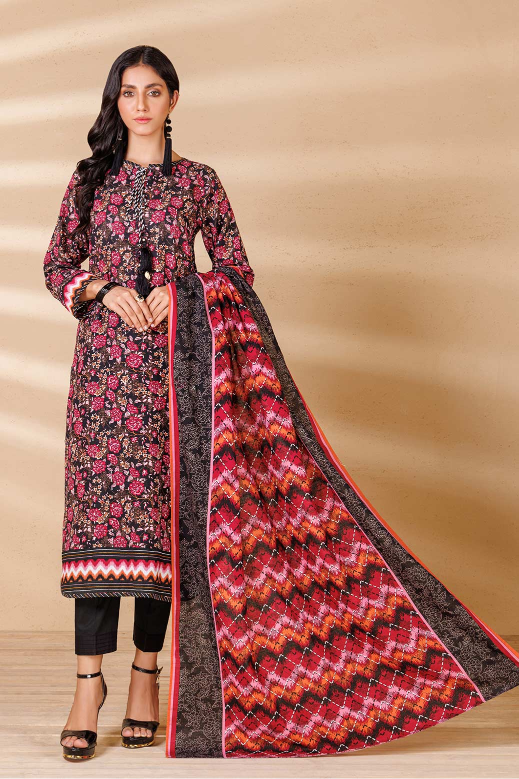 BLACK-KHADDAR-SUIT (AWO223P59)