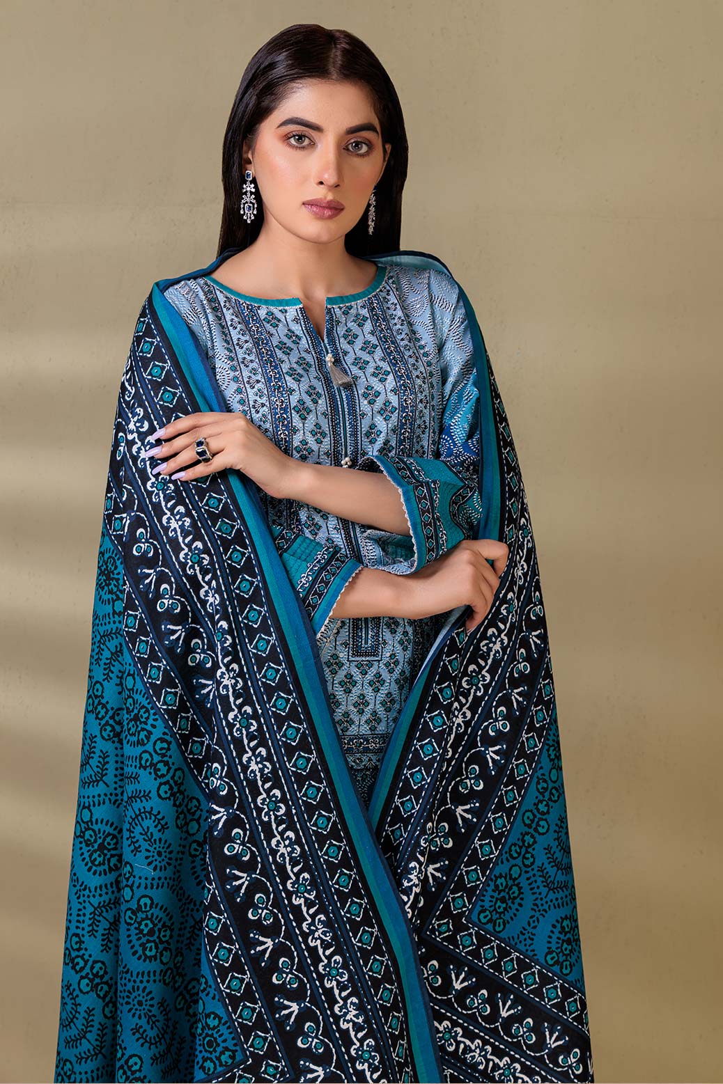 BLUE-KHADDAR-SUIT (AWO223P68)