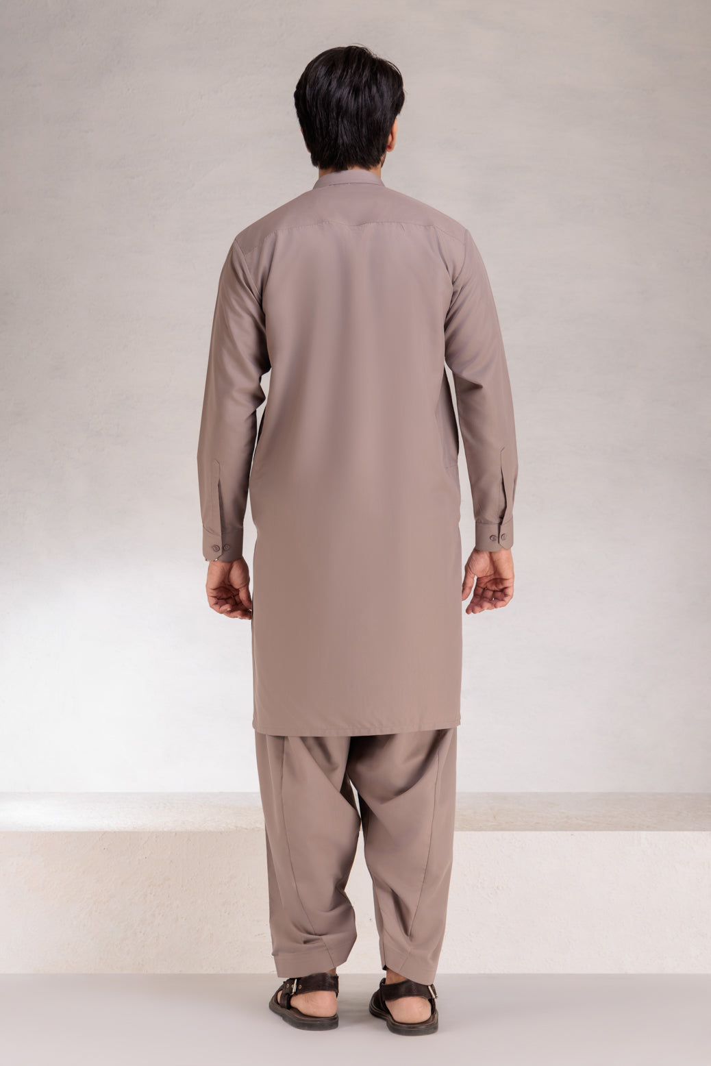 EL-GRAY-BLENDED-SHALWAR SUIT (GSBB22-009)