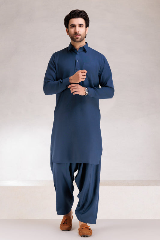 DENIM-BLENDED-SHALWAR SUIT (GSSW22-003)