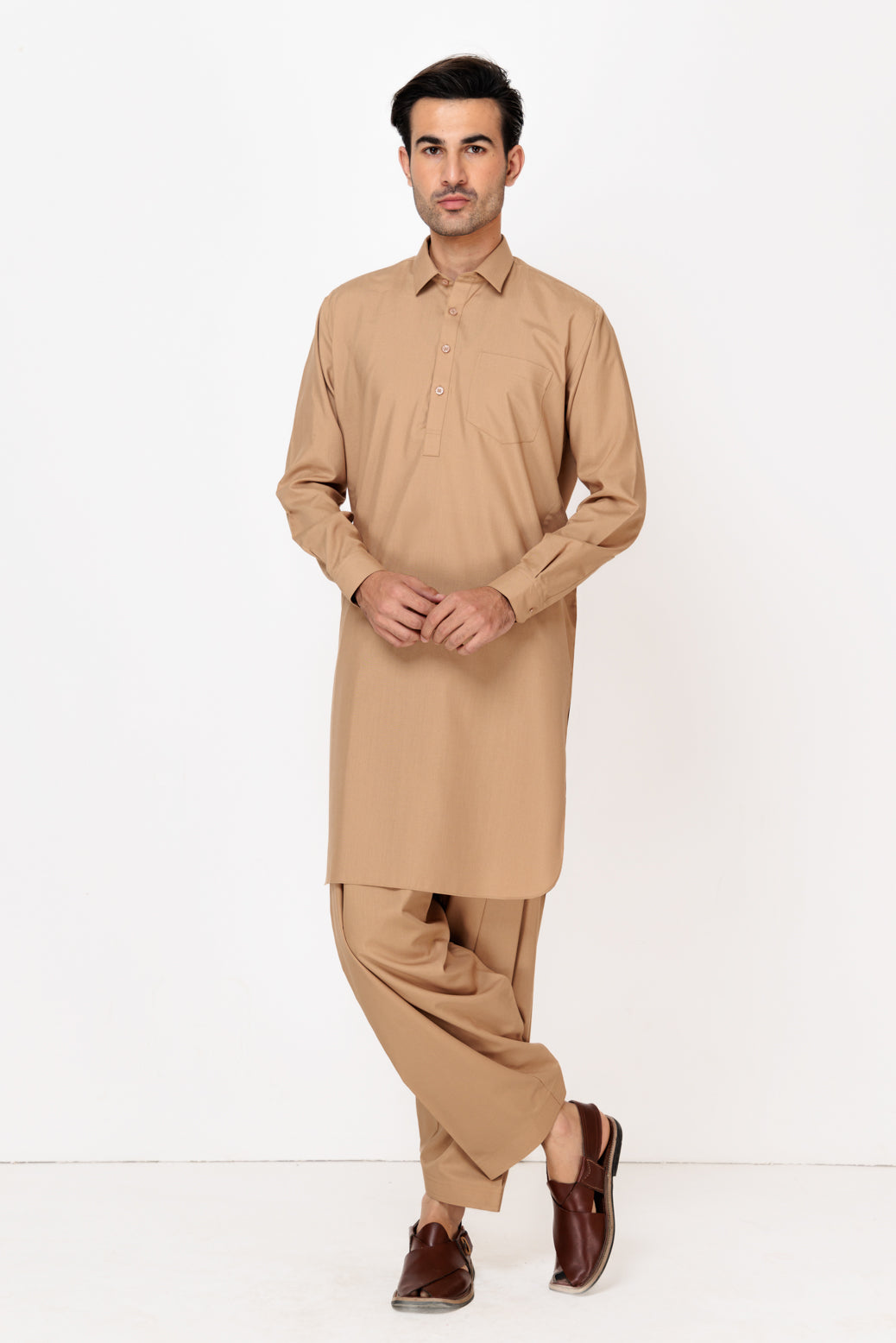 BLENDED-SHALWAR SUIT (GSSW22-014)