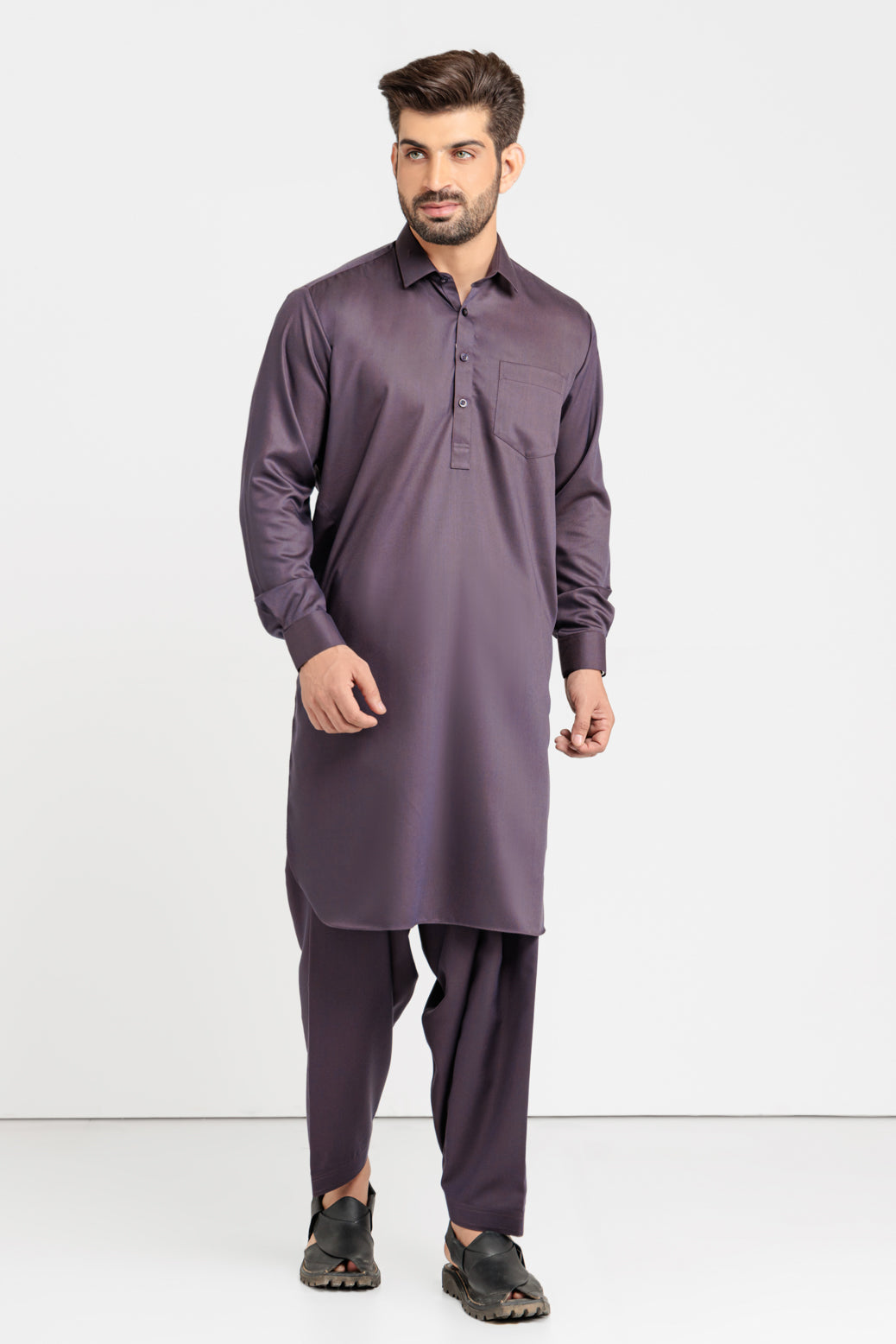 BLENDED-SHALWAR SUIT (GSSW22-023)