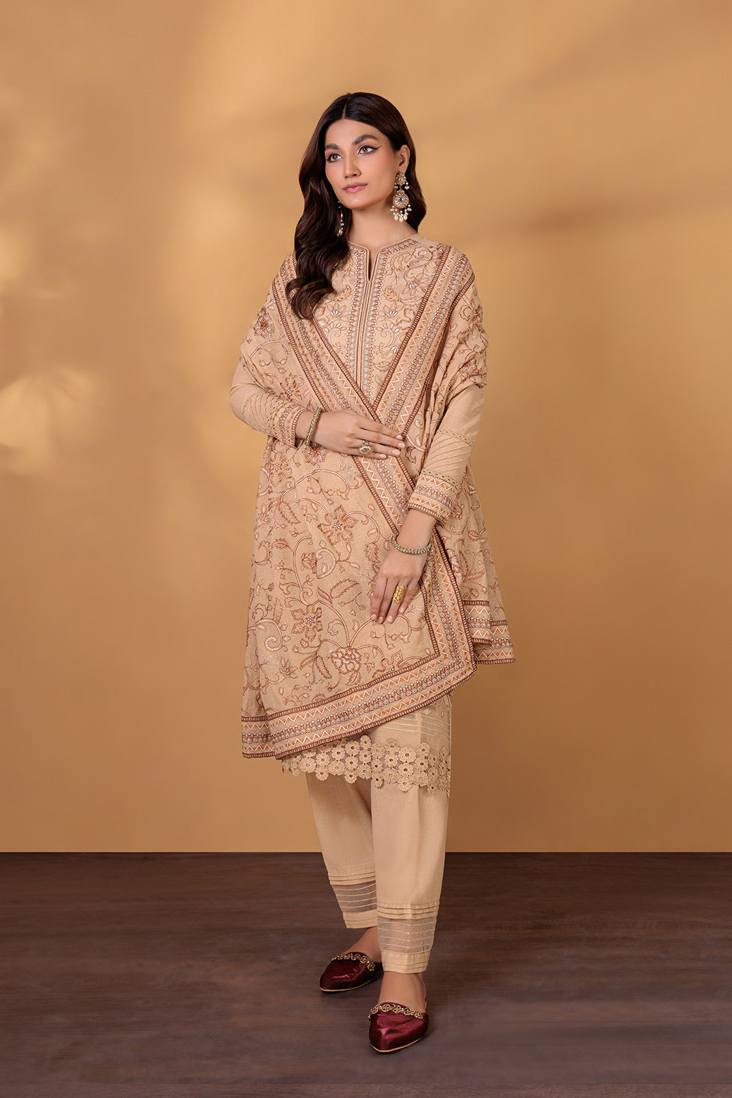 BEIGE-KARANDI-3 PIECE (HV1A223P6)