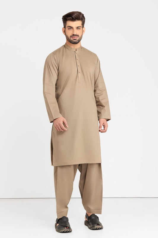 H-GREEN-BLENDED-KURTA SHALWAR (KSRS23-006)