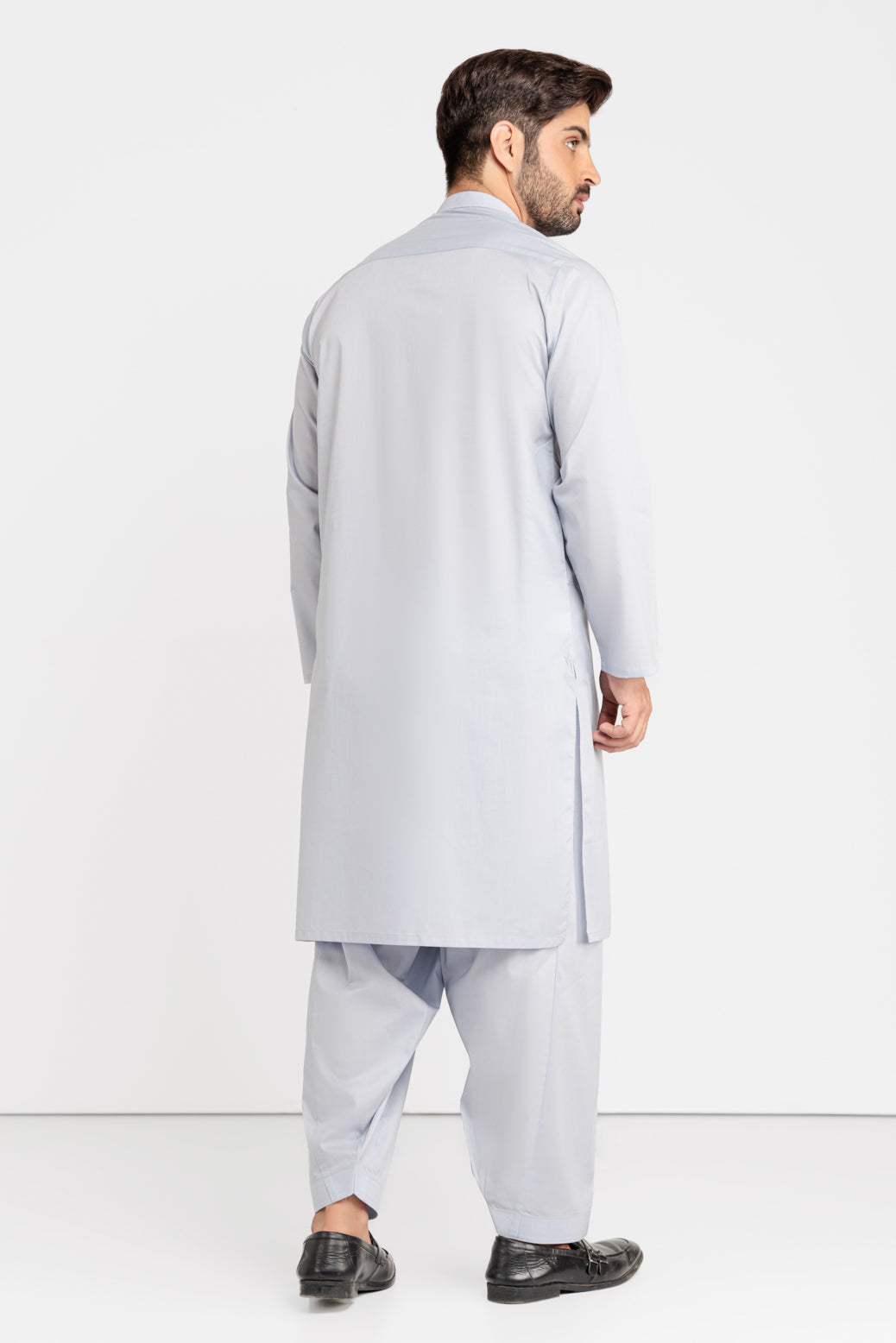 D-GRAY-BLENDED-KURTA SHALWAR (KSRS23-023)