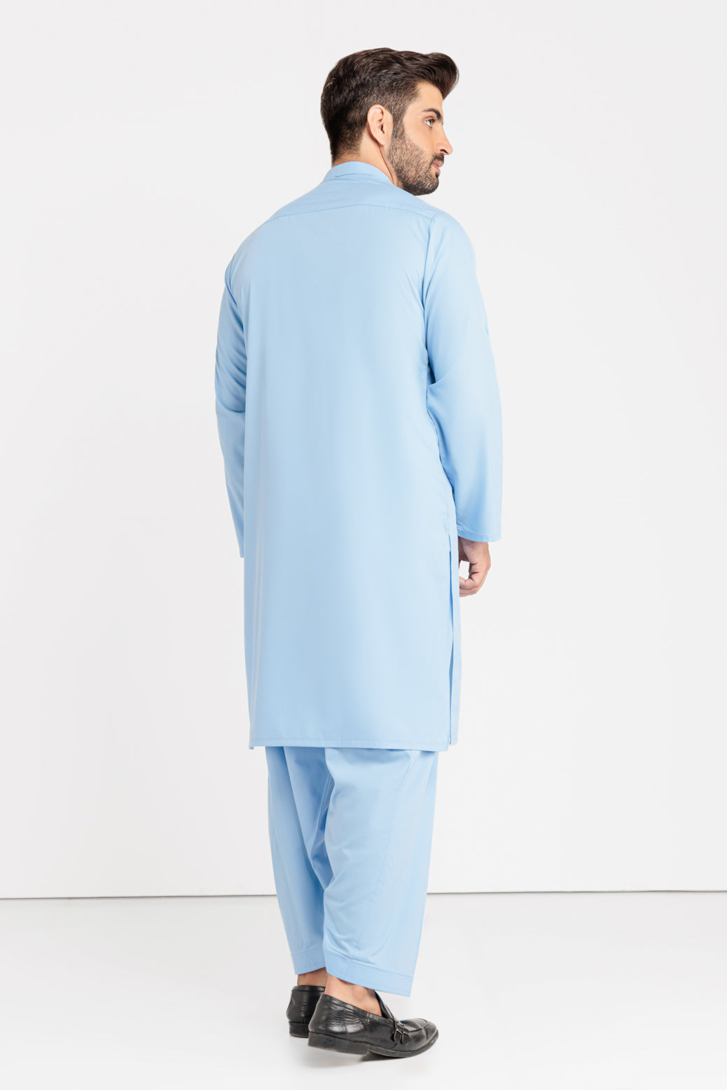 AZURE-BLENDED-KURTA SHALWAR (KSRS23-026)