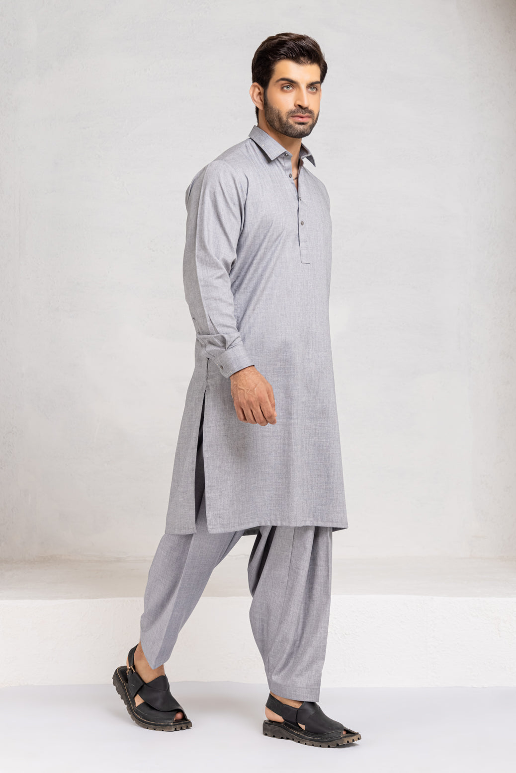 S-STONE-BLENDED-KURTA SHALWAR (KSRW22-012)