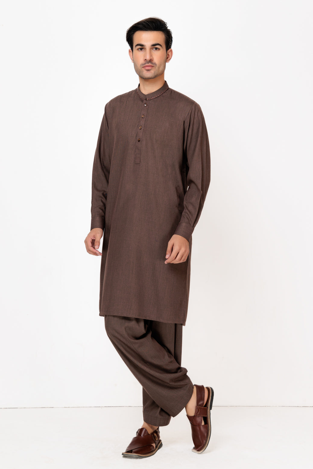 SMOCK-BLENDED-KURTA SHALWAR (KSRW22-015)