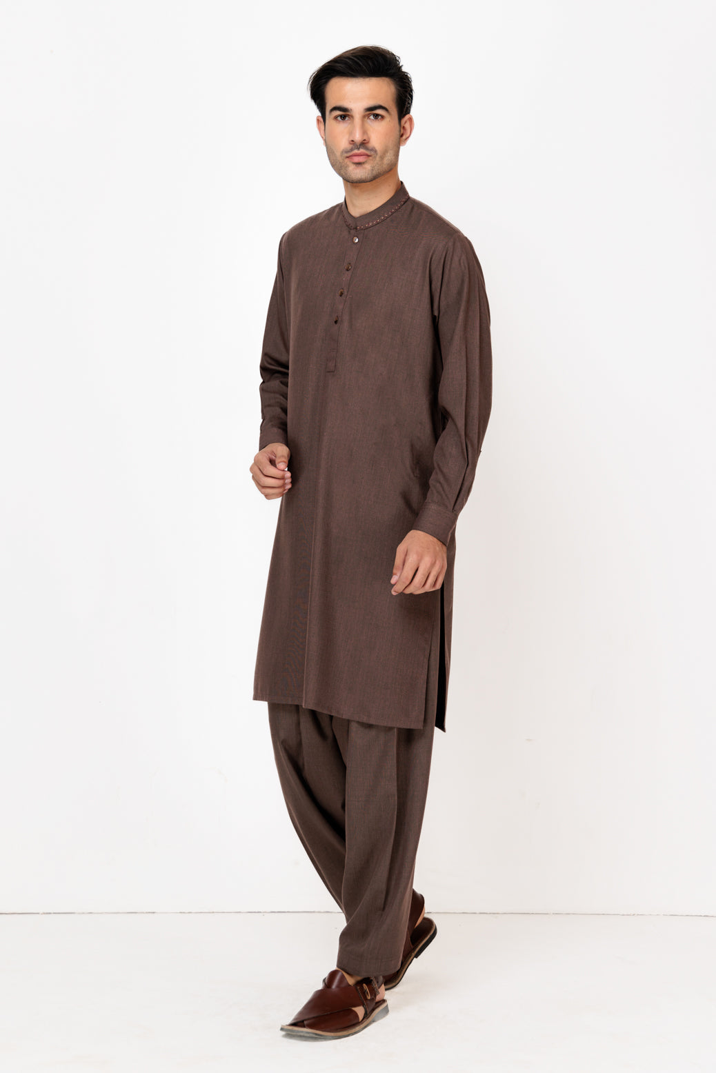 SMOCK-BLENDED-KURTA SHALWAR (KSRW22-015)