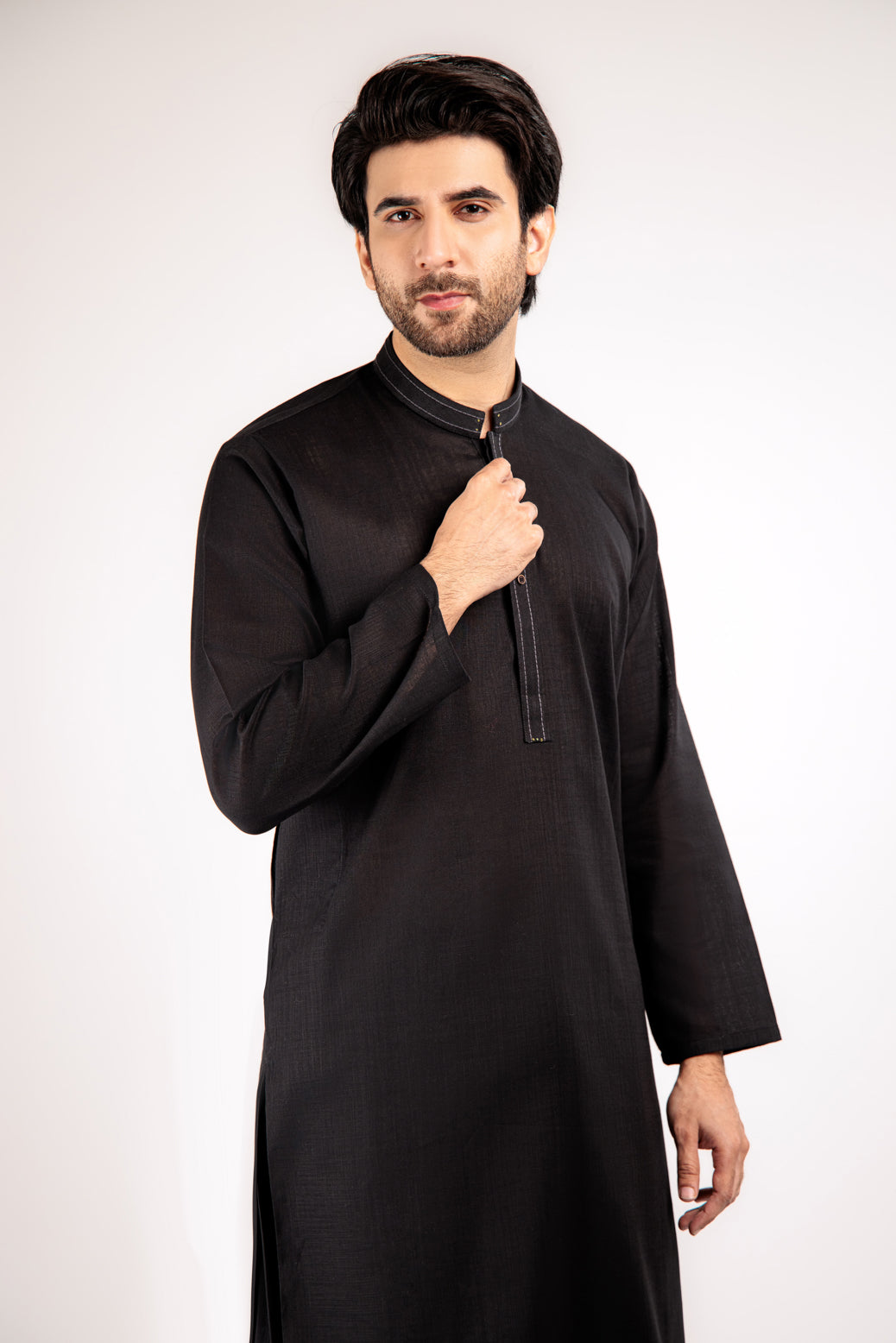 INK-KURTA SHALWAR-BLENDED (KSRW22-021)