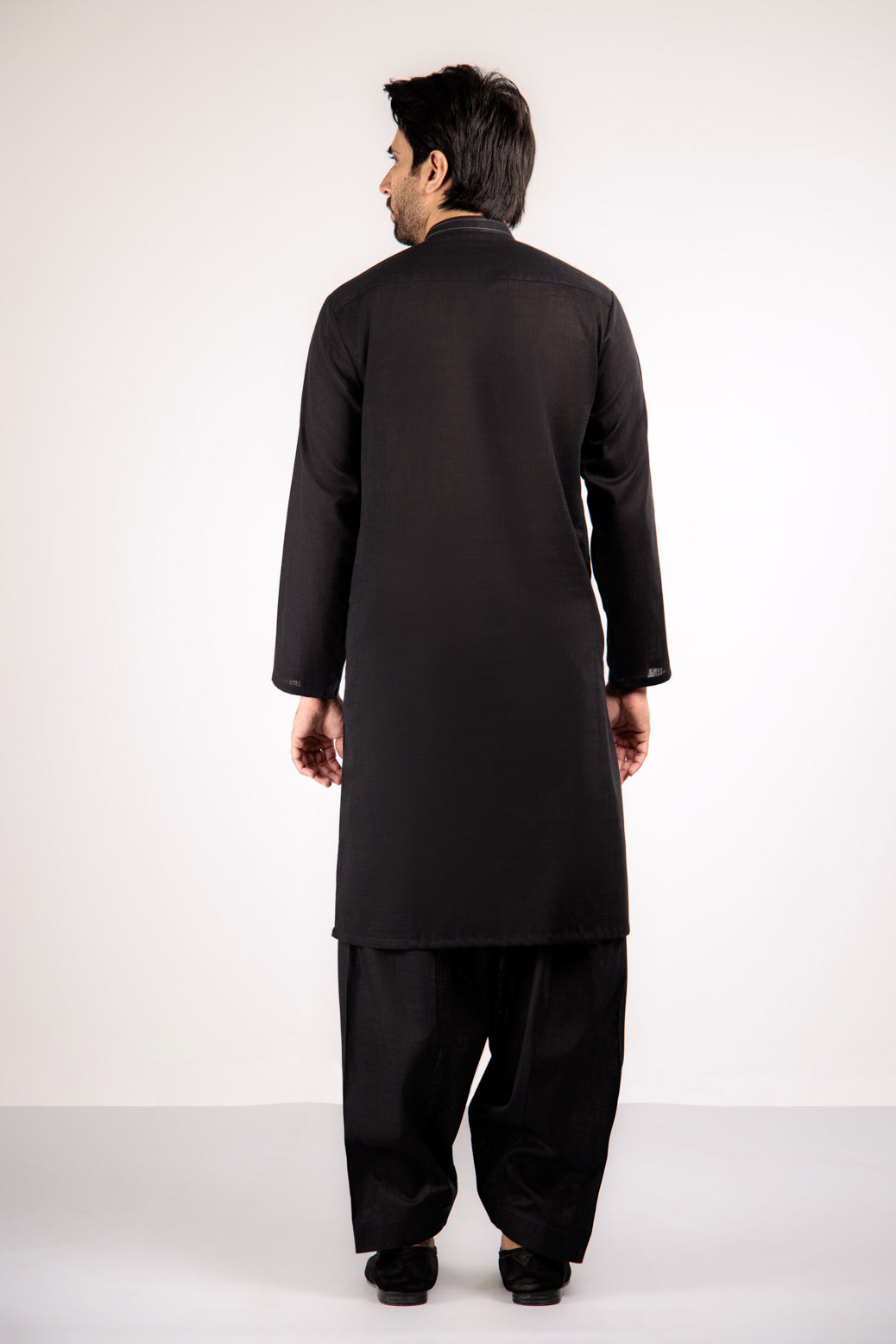 INK-KURTA SHALWAR-BLENDED (KSRW22-021)