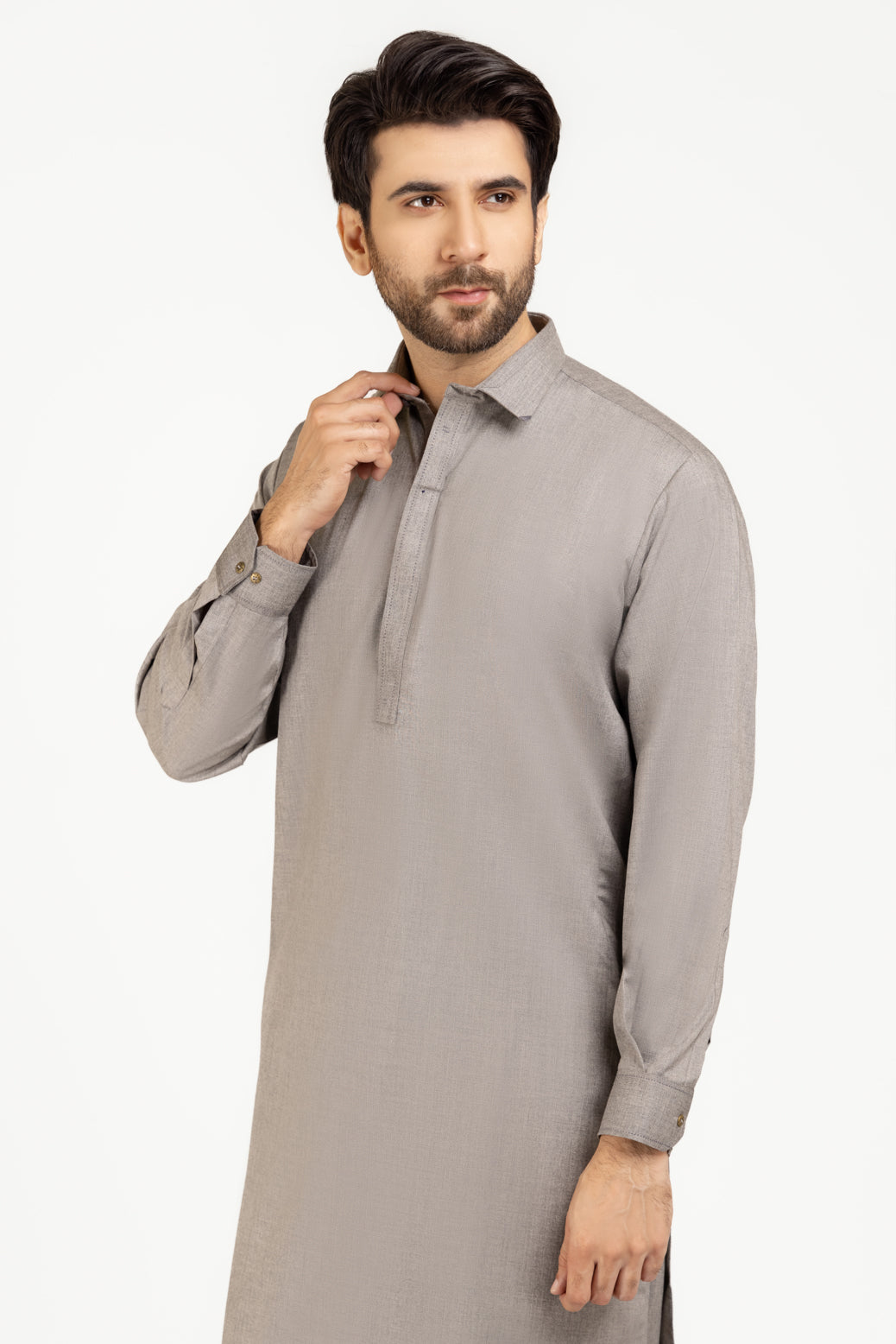 TITANIUM-BLENDED-KURTA SHALWAR (KSRW22-022)