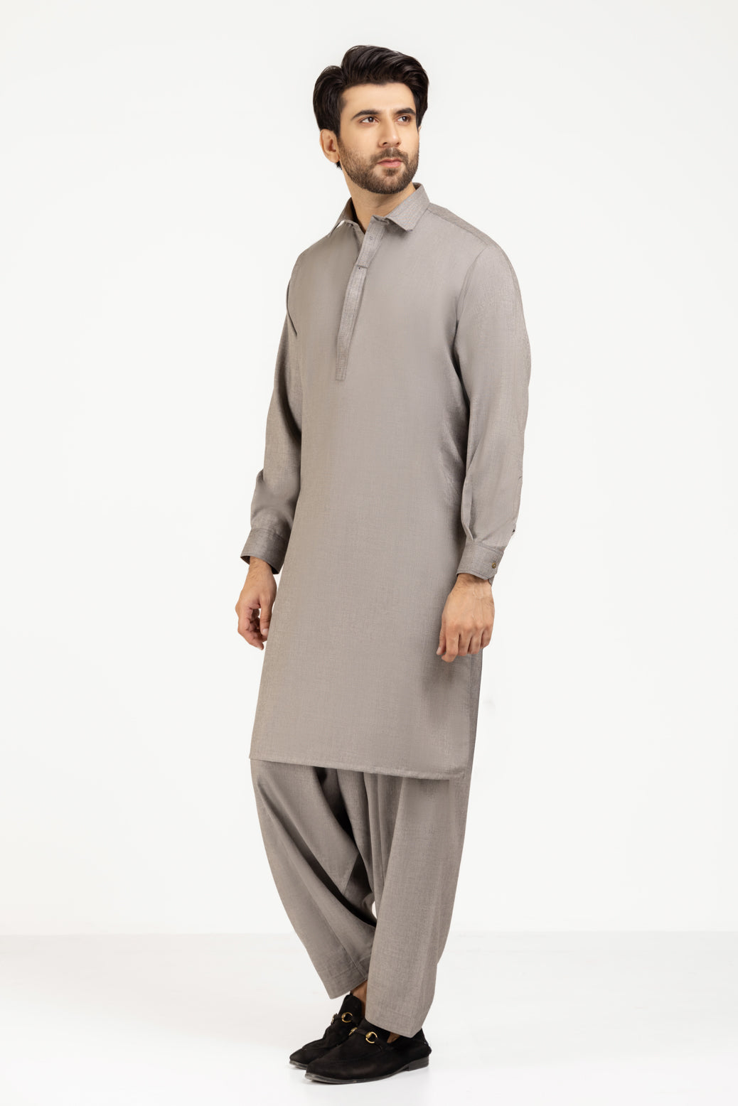 TITANIUM-BLENDED-KURTA SHALWAR (KSRW22-022)