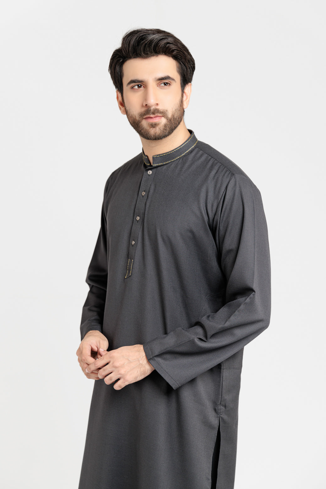 BLACK-BLENDED-KURTA SHALWAR (KSRW22-023)