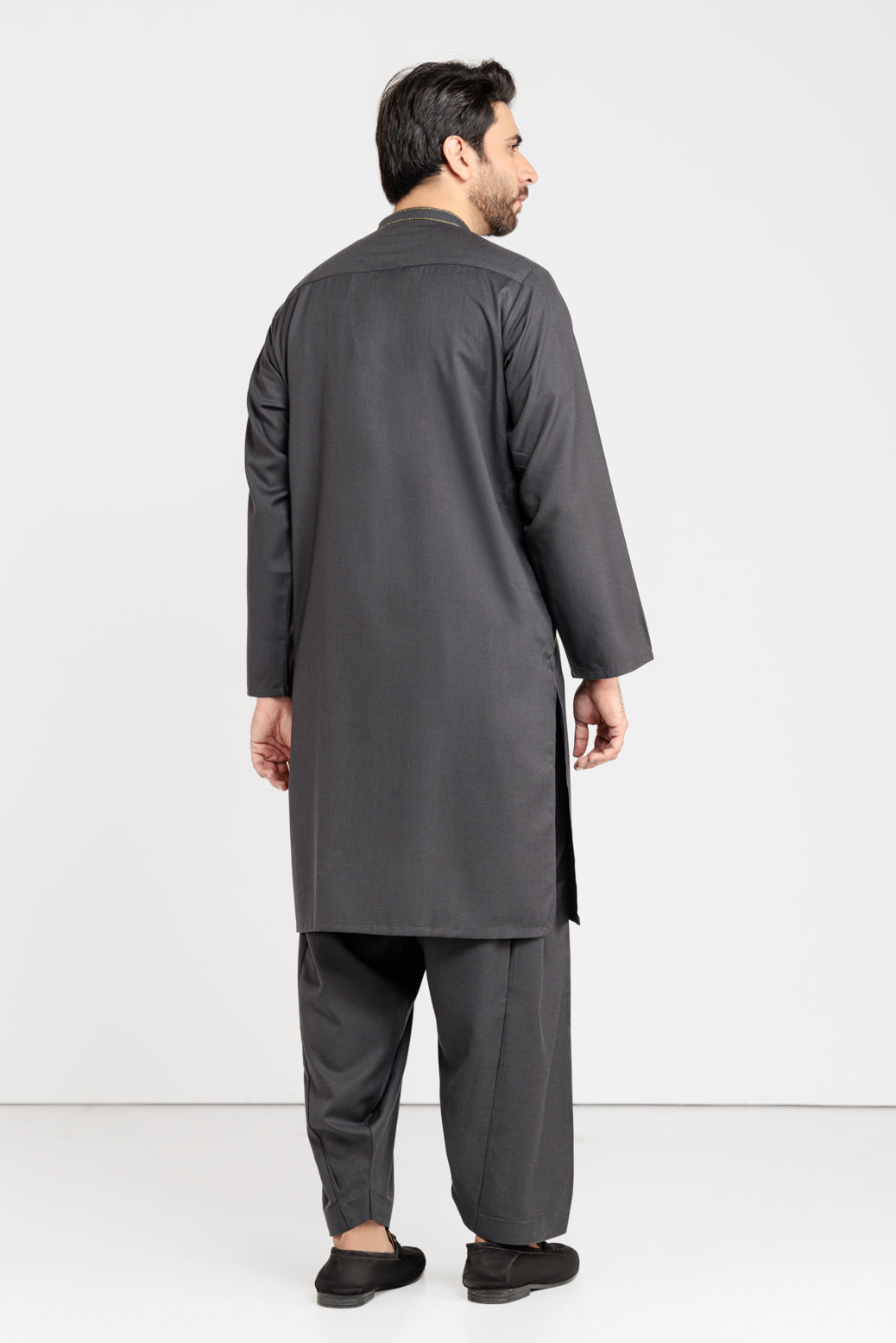 BLACK-BLENDED-KURTA SHALWAR (KSRW22-023)