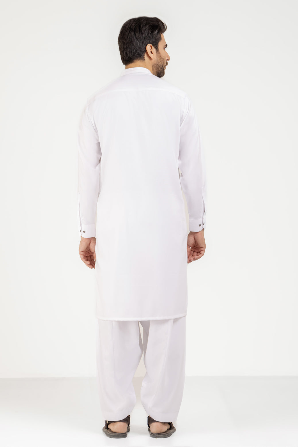 WHITE-BLENDED-KURTA SHALWAR (KSRW22-026)