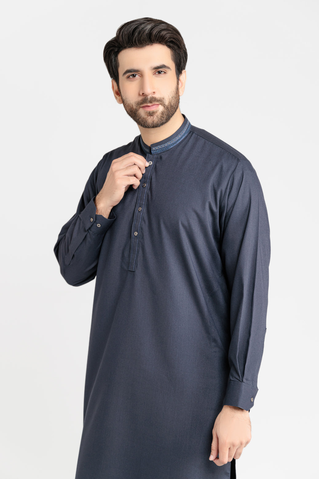 THUNDER-BLENDED-KURTA SHALWAR (KSRW22-027)