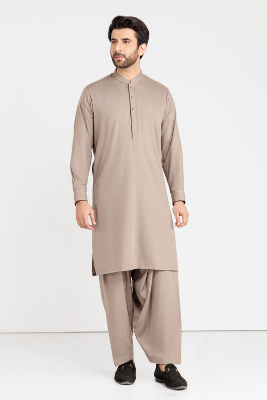 MOSS-BLENDED-KURTA SHALWAR (KSRW22-029)