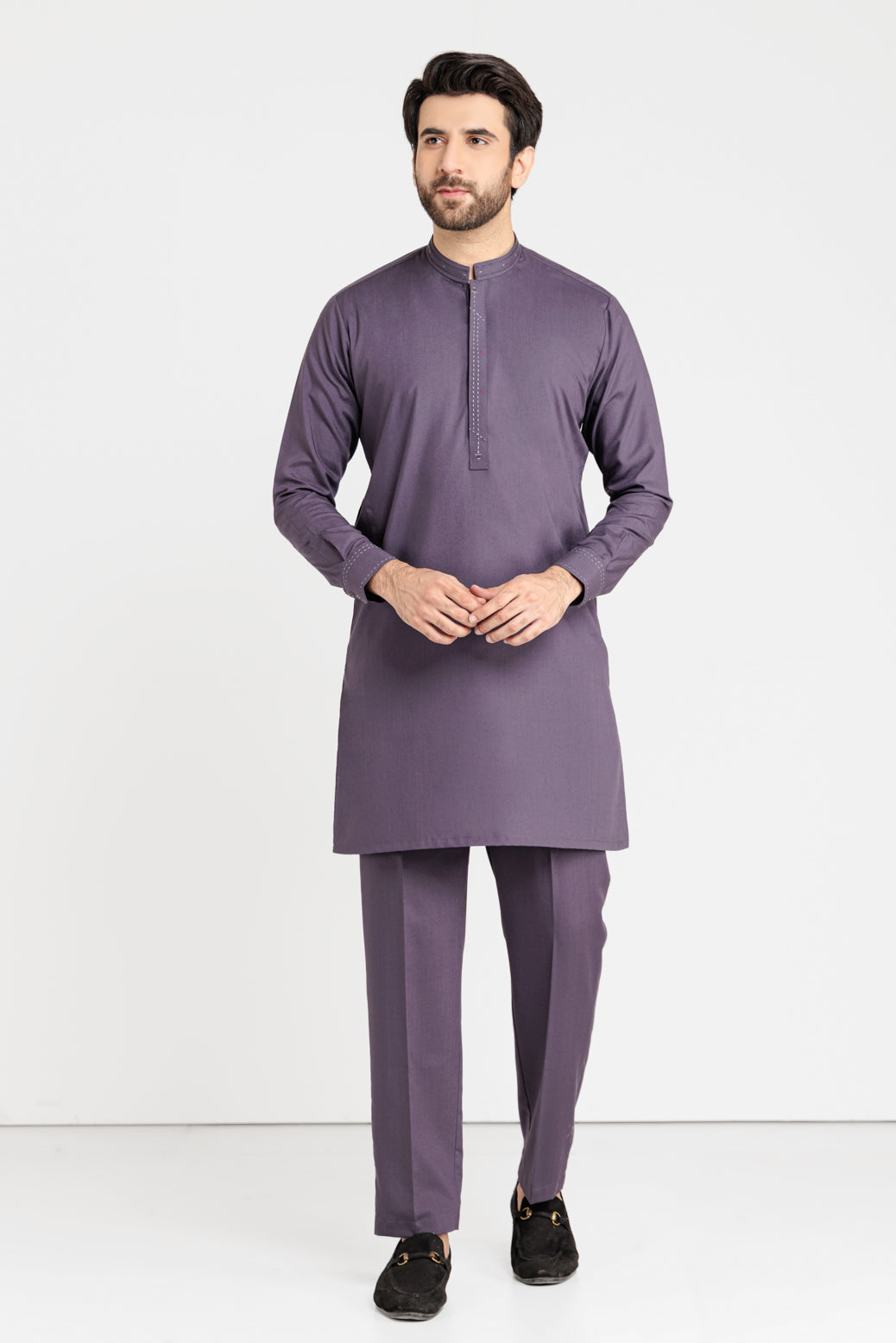 IRON-BLENDED-KURTA PAJAMA TROUSER (KSW22-004)