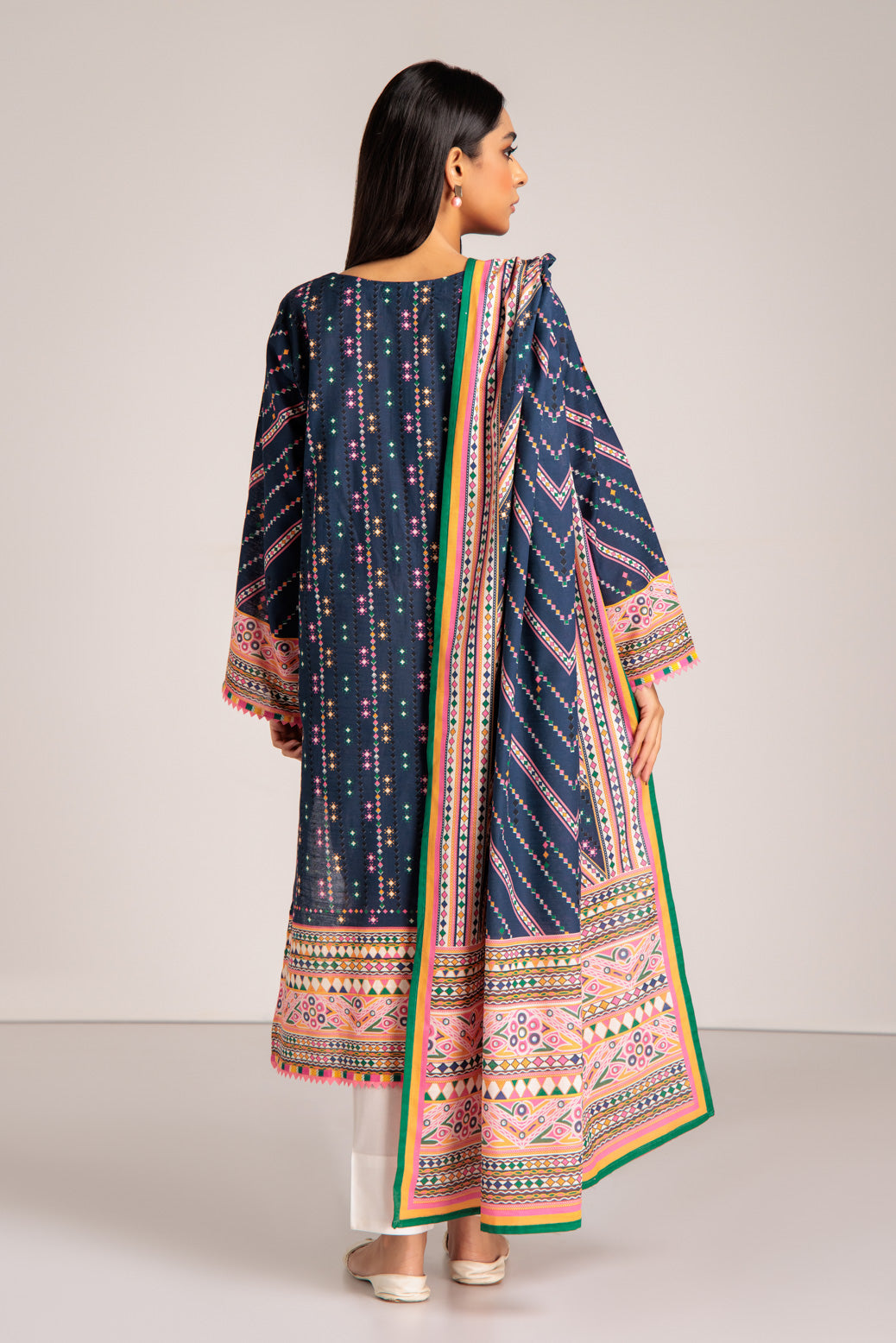 BLUE-KHADDAR-2 PIECE (WAS222P27)