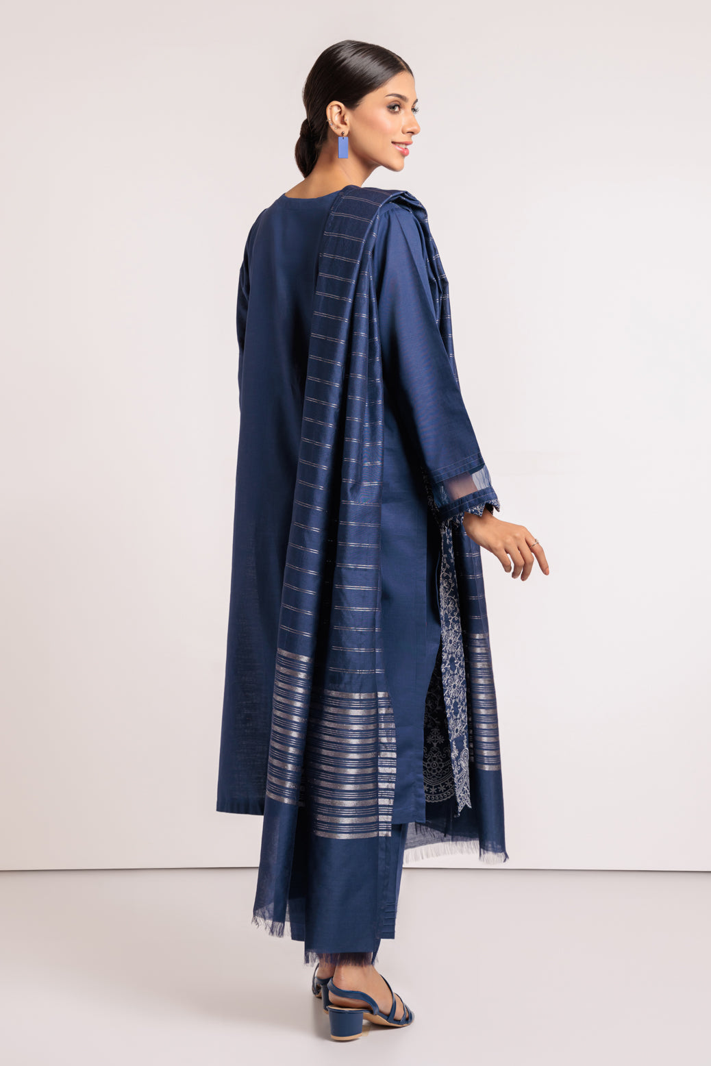 BLUE-KHADDAR-3 PIECE (WHS223P01)