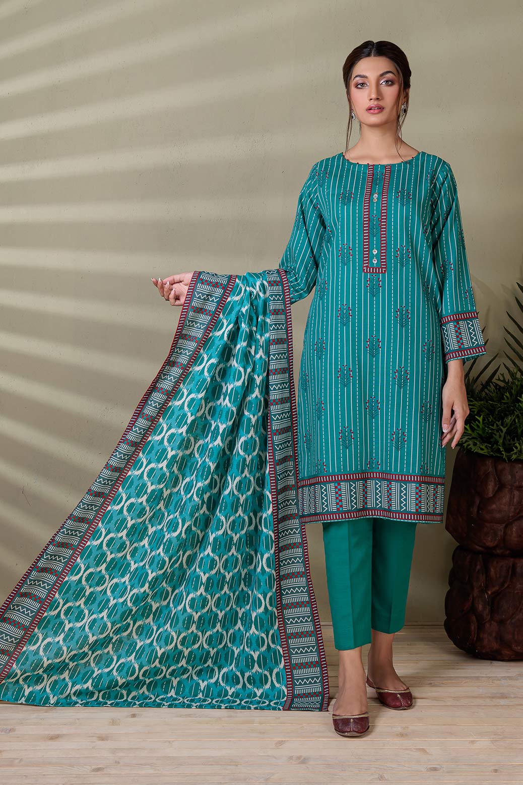 GREEN-KHADDAR-SUIT (WRS223P14)