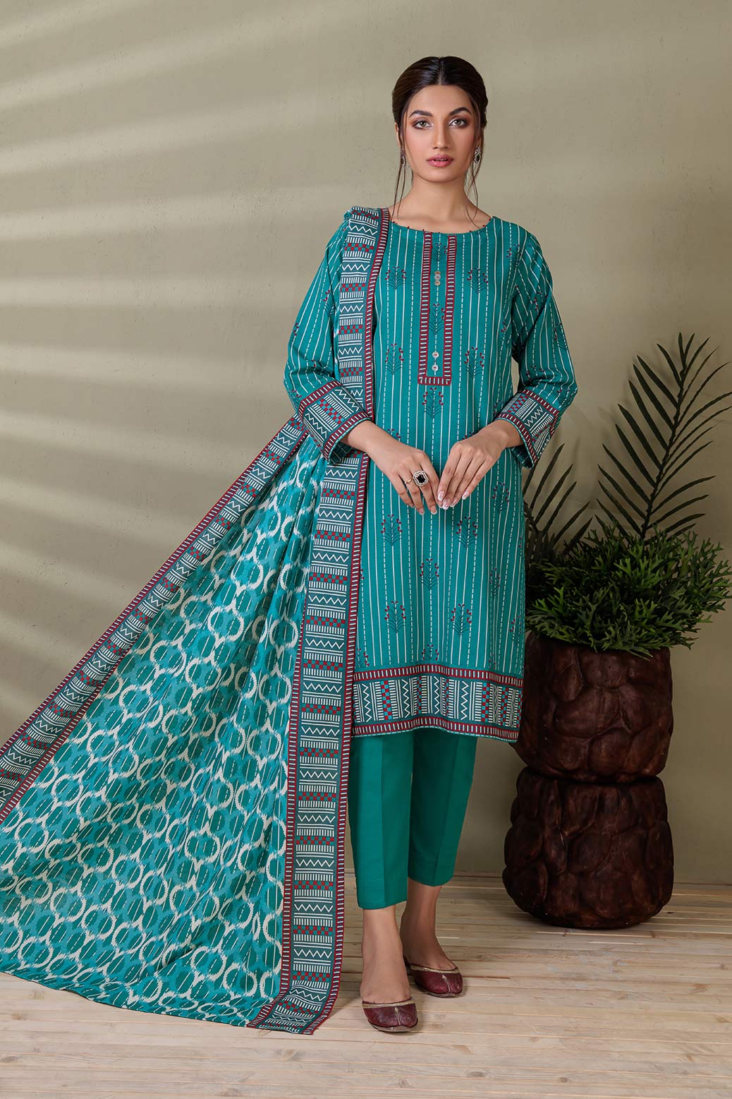 GREEN-KHADDAR-SUIT (WRS223P14)