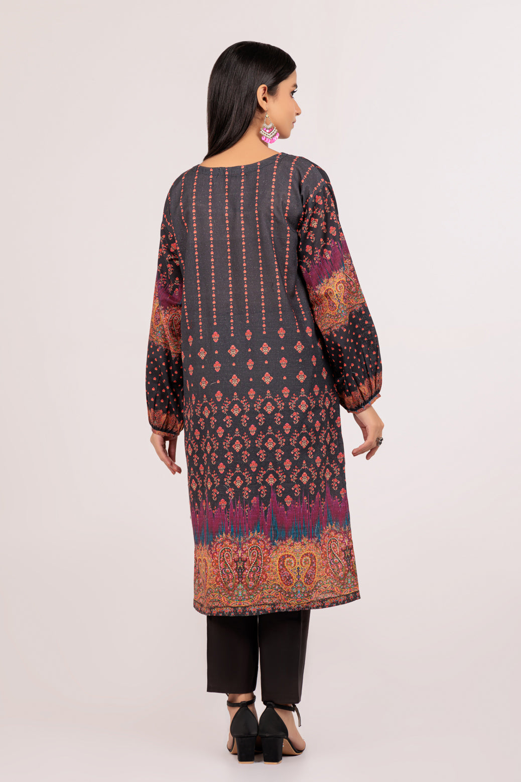 BLACK-KHADDAR-2 PIECE (WSS222P17)