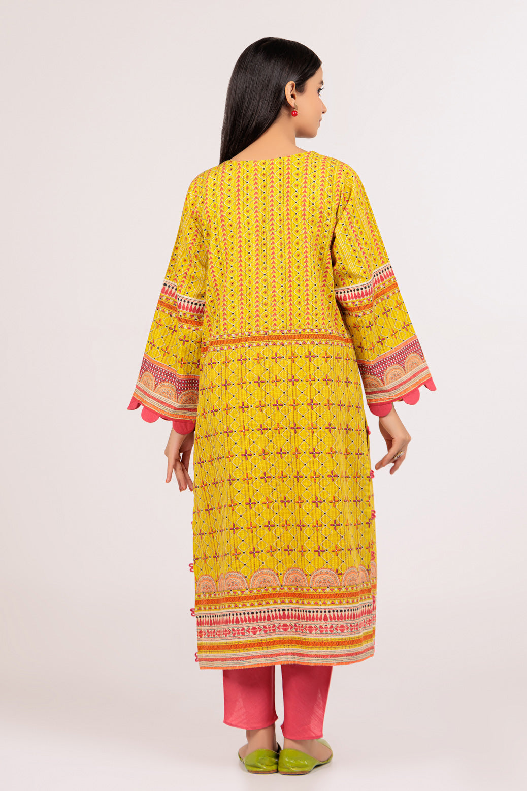 GREEN-KHADDAR-2 PIECE (WSS222P30)